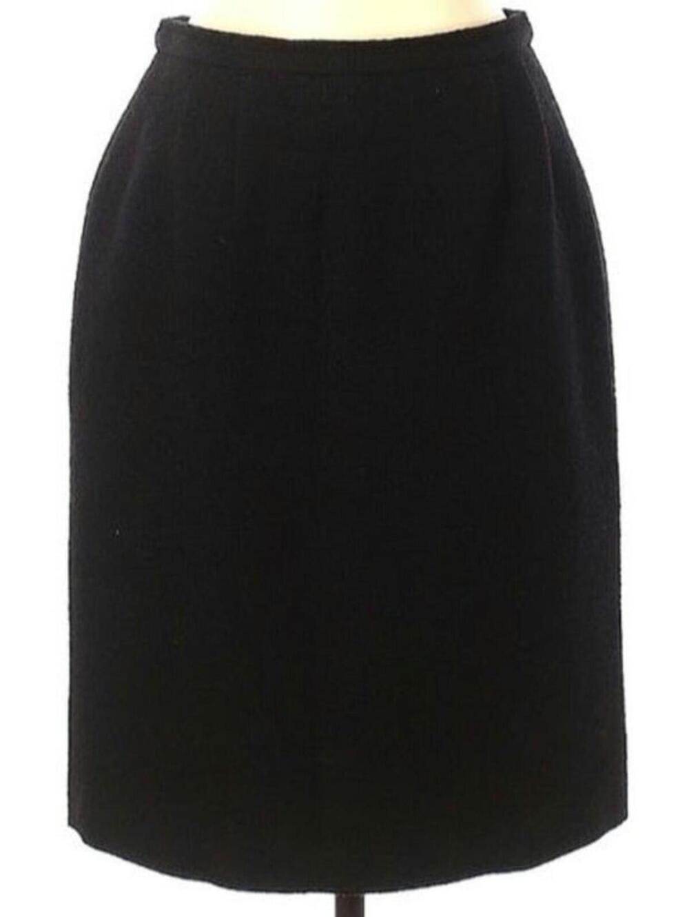 Doncaster Black Midi Skirt